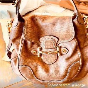 Gucci Horse Bit Bag. 12.5” x 11.5” Excellent Condition. Includes two cover bags.